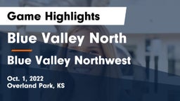 Blue Valley North  vs Blue Valley Northwest  Game Highlights - Oct. 1, 2022