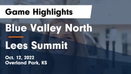 Blue Valley North  vs Lees Summit Game Highlights - Oct. 12, 2022