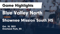 Blue Valley North  vs Shawnee Mission South HS Game Highlights - Oct. 18, 2022