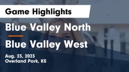 Blue Valley North  vs Blue Valley West  Game Highlights - Aug. 23, 2023