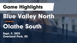 Blue Valley North  vs Olathe South  Game Highlights - Sept. 9, 2023