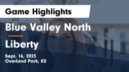 Blue Valley North  vs Liberty Game Highlights - Sept. 16, 2023