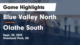 Blue Valley North  vs Olathe South  Game Highlights - Sept. 30, 2023