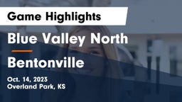 Blue Valley North  vs Bentonville  Game Highlights - Oct. 14, 2023