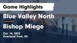 Blue Valley North  vs Bishop Miege  Game Highlights - Oct. 14, 2023