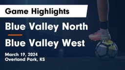 Blue Valley North  vs Blue Valley West  Game Highlights - March 19, 2024