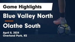 Blue Valley North  vs Olathe South  Game Highlights - April 8, 2024