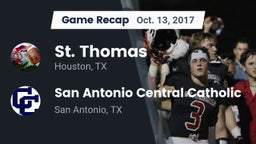 Recap: St. Thomas  vs. San Antonio Central Catholic  2017