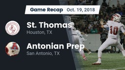 Recap: St. Thomas  vs. Antonian Prep  2018