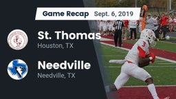 Recap: St. Thomas  vs. Needville  2019