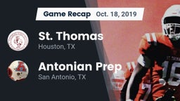 Recap: St. Thomas  vs. Antonian Prep  2019