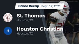 Recap: St. Thomas  vs. Houston Christian  2021