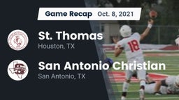 Recap: St. Thomas  vs. San Antonio Christian  2021