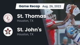 Recap: St. Thomas  vs. St. John's  2022