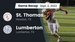 Recap: St. Thomas  vs. Lumberton  2022