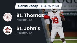 Recap: St. Thomas  vs. St. John's  2023
