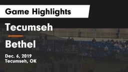 Tecumseh  vs Bethel  Game Highlights - Dec. 6, 2019