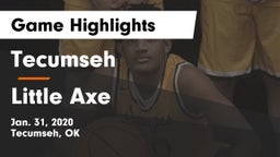 Tecumseh  vs Little Axe  Game Highlights - Jan. 31, 2020