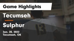 Tecumseh  vs Sulphur Game Highlights - Jan. 20, 2022