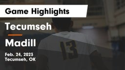Tecumseh  vs Madill  Game Highlights - Feb. 24, 2023