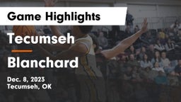 Tecumseh  vs Blanchard   Game Highlights - Dec. 8, 2023