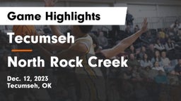 Tecumseh  vs North Rock Creek  Game Highlights - Dec. 12, 2023