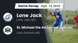 Recap: Lone Jack  vs. St. Michael the Archangel Catholic  2018