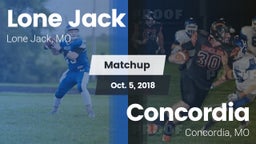 Matchup: Lone Jack High vs. Concordia  2018