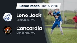 Recap: Lone Jack  vs. Concordia  2018