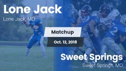 Matchup: Lone Jack High vs. Sweet Springs  2018