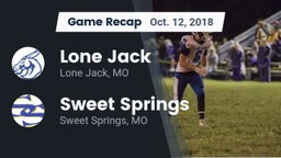 Recap: Lone Jack  vs. Sweet Springs  2018