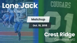 Matchup: Lone Jack High vs. Crest Ridge  2018