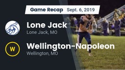 Recap: Lone Jack  vs. Wellington-Napoleon  2019