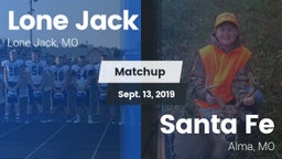 Matchup: Lone Jack High vs. Santa Fe  2019