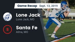 Recap: Lone Jack  vs. Santa Fe  2019