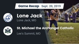 Recap: Lone Jack  vs. St. Michael the Archangel Catholic  2019