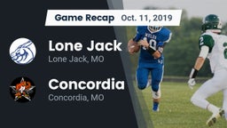 Recap: Lone Jack  vs. Concordia  2019