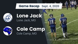 Recap: Lone Jack  vs. Cole Camp  2020