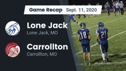 Recap: Lone Jack  vs. Carrollton  2020