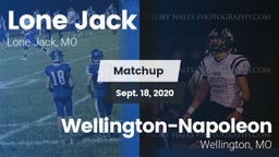 Matchup: Lone Jack High vs. Wellington-Napoleon  2020