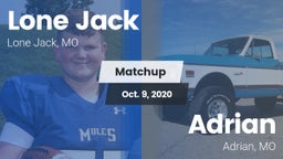 Matchup: Lone Jack High vs. Adrian  2020