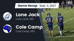 Recap: Lone Jack  vs. Cole Camp  2021