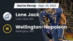 Recap: Lone Jack  vs. Wellington-Napoleon  2023