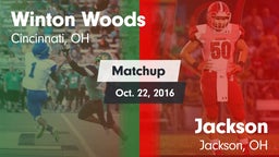 Matchup: Winton Woods High vs. Jackson  2016