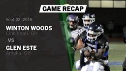 Recap: Winton Woods  vs. Glen Este 2016