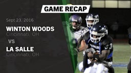 Recap: Winton Woods  vs. La Salle  2016