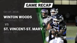 Recap: Winton Woods  vs. St. Vincent-St. Mary  2016