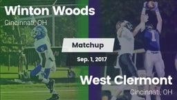 Matchup: Winton Woods High vs. West Clermont  2017