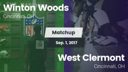 Matchup: Winton Woods High vs. West Clermont  2017