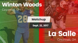 Matchup: Winton Woods High vs. La Salle  2017